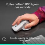 Souris sans fil – droitier – capteur laser 8000 dpi – 8 boutons – molette exclusive pour – Logitech MX Master 4 for Mac (Original)