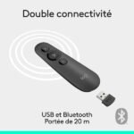 Télécommande de présentation – Logitech R500s Laser Presentation Remote
