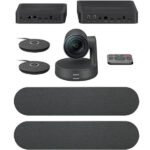 Caméra de visioconférence – Ultra HD 4K – angle de vue 90° – zoom 15x – 4 microphones – Logitech Rally Plus CC5000e Plus