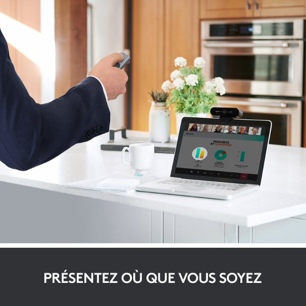 Télécommande de présentation / Pointeur Laser (jusqu’à 30 mètres) – Logitech Spotlight Presenter