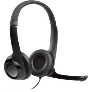 Casque Ordinateur USB Filaire avec microphone anti-parasite pour PC et MAC Logitech H390 – Logitech USB Headset H390