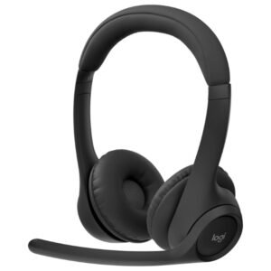 Casque Ordinateur sans fil – Bluetooth 5.3 – microphone anti-bruit – 20 heures d’autonomie – Logitech Zone 300