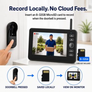 Sonnette Vidéo Sans Fil 1080P M10S