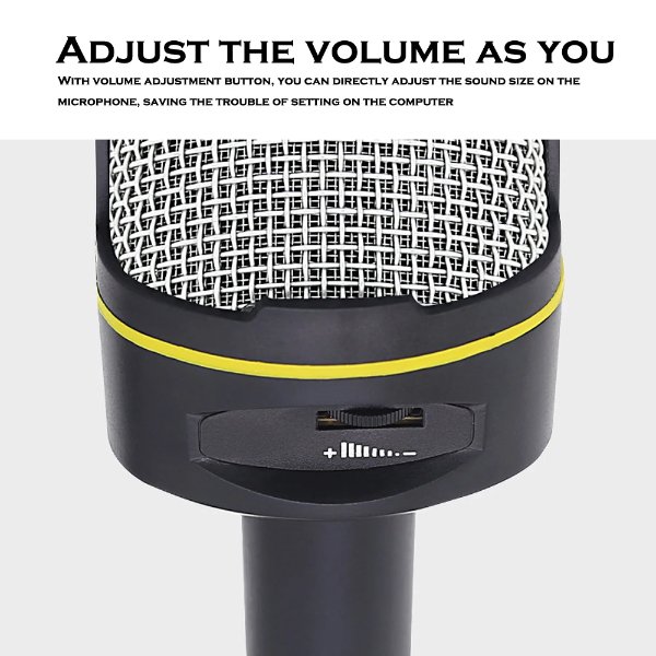Micro de réduction de bruit pour ordinateur avec trépied Microphone à condensateur SF-920 – Microphone SF-920