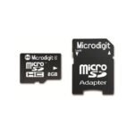 Carte Mémoire Micro SDHC 8Go – Microdigit MicroSDHC 8GB