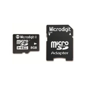 Carte Mémoire Micro SDHC 8Go – Microdigit MicroSDHC 8GB