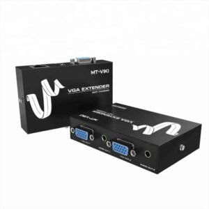 Extender VGA 50m sur Ethernet Cat6, 1 entrée, 2 sorties, 1080p – MT-VIKI MT-50T