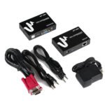 Extender VGA 50m sur Ethernet Cat6, 1 entrée, 2 sorties, 1080p – MT-VIKI MT-50T