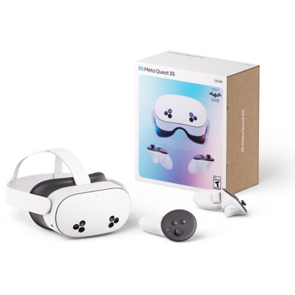 Casque VR tout-en-un avancé avec stockage 128Gb – Meta Quest 3S (128GB)
