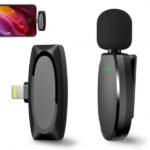Micro cravate sans fil pour 1 personne avec connecteur Lightning à réduction de bruit – Micro cravate sans fil AP004-L / iphone