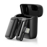 Micro cravate sans fil avec étui de chargement intelligent avec connecteur Lightning – Micro cravate sans fil J11-L / iphone
