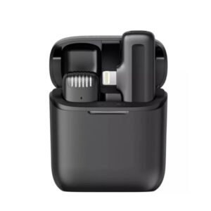 Micro cravate sans fil avec étui de chargement intelligent avec connecteur Lightning – Micro cravate sans fil J11-L / iphone
