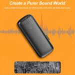 Micro cravate sans fil avec étui de chargement intelligent avec connecteur Lightning – Micro cravate sans fil J11-L / iphone