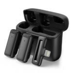 Micro cravate sans fil 3 en 1 avec étui de chargement intelligent avec connecteur – Micro cravate sans fil J13-L / iphone