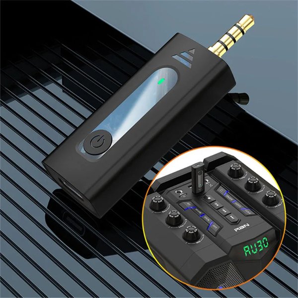 Micro cravate sans fil pour 1 personne avec connecteur 3.5 à réduction de bruit – Micro cravate sans fil K35-1 / 1 Micro