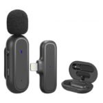 Micro cravate sans fil pour 1 personne avec connecteur Lightning à réduction de bruit – Micro cravate sans fil K60-L / iphone