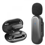 Micro cravate sans fil pour 1 personne avec connecteur Lightning à réduction de bruit – Micro cravate sans fil K60-L / iphone