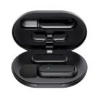 Micro cravate sans fil pour 1 personne avec connecteur Lightning à réduction de bruit – Micro cravate sans fil K60-L / iphone