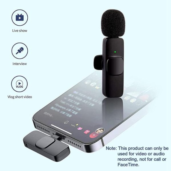 Micro cravate sans fil K9-L-2IN1 / iphone