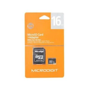 Carte Mémoire Micro SDHC 16 Go – Microdigit MicroSDHC 16GB