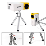 Mini VidéoProjecteur Portable Portable Pro, 480×272 Pixels, compatible HDMI 1080P, Audio – Mini VidéoProjecteur Portable YG-300