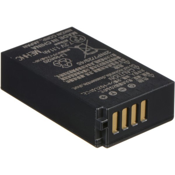 Batterie lithium-ion rechargeable Nikon EN-EL20a (7,2 V, 1 110 mAh) – Batterie Nikon EN-EL20A