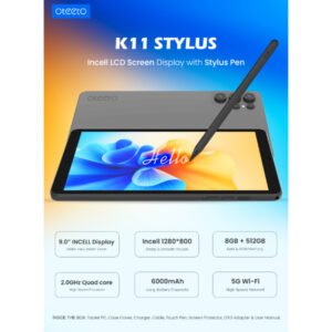 Tablette Oteeto K11 Wifi 8Gb Ram / 512Gb Memoire 9 Pouces