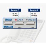Téléphone fixe filaire – Panasonic KX-T2378MXW