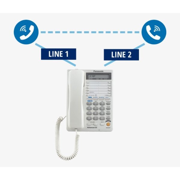 Téléphone fixe filaire – Panasonic KX-T2378MXW