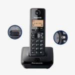 Téléphone fixe portatif sans fil numérique avec 3 combinés – Panasonic KX-TG2713