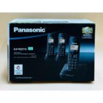Téléphone fixe portatif sans fil numérique avec 3 combinés – Panasonic KX-TG2713