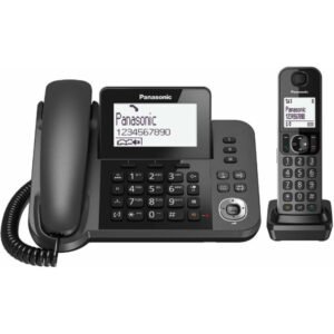 Téléphone fixe combiné filaire et sans fil – Panasonic KX-TGF310