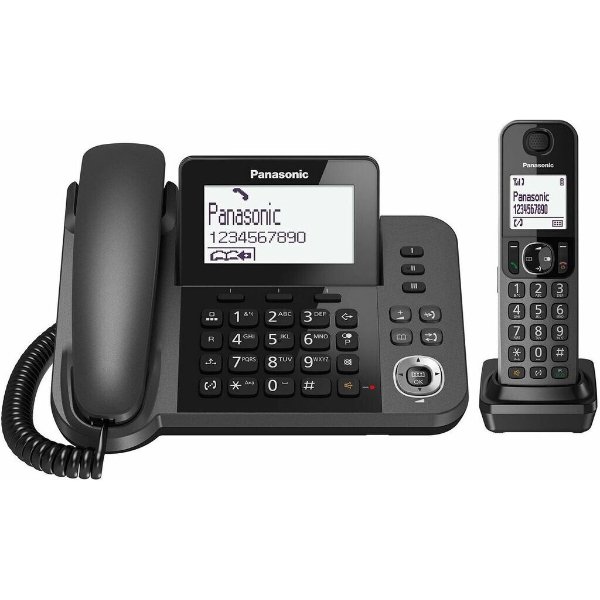 Téléphone fixe combiné filaire et sans fil – Panasonic KX-TGF310