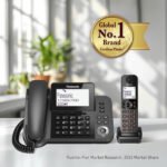 Téléphone fixe combiné filaire et sans fil – Panasonic KX-TGF310