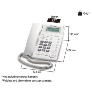 Téléphone fixe filaire – Panasonic KX-TS880MX