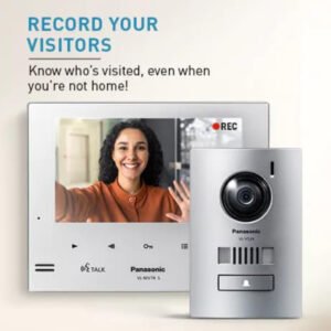 Vidéophone / Kit de visiophone analogique avec moniteur 7 pouces – Panasonic VL-SV74