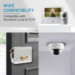 Vidéophone / Kit de visiophone analogique avec moniteur 7 pouces – Panasonic VL-SV74