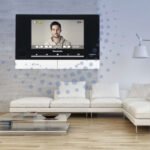 Vidéophone / Visiophone / Interphone vidéo sans fil DECT Série hautement extensible – Panasonic VL-SWD272