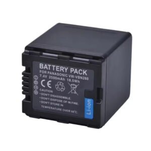 Batterie Panasonic VW-VBN260 (2500 mAh) – Batterie Panasonic VW-VBN260