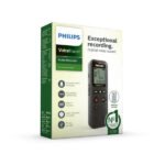 Dictaphone numérique – microphone à 360° – 8 Go – Slot MicroSD – Philips DVT1160