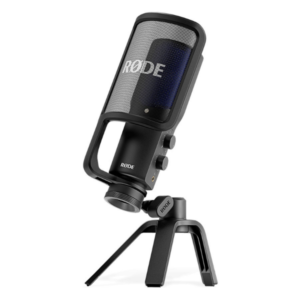 Micro USB-C à condensateur – Directivité cardioïde – 24 bits/48 kHz – Sortie casque – RODE NT-USB+