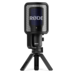 Micro USB-C à condensateur – Directivité cardioïde – 24 bits/48 kHz – Sortie casque – RODE NT-USB+