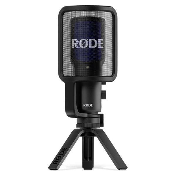 Micro USB-C à condensateur – Directivité cardioïde – 24 bits/48 kHz – Sortie casque – RODE NT-USB+