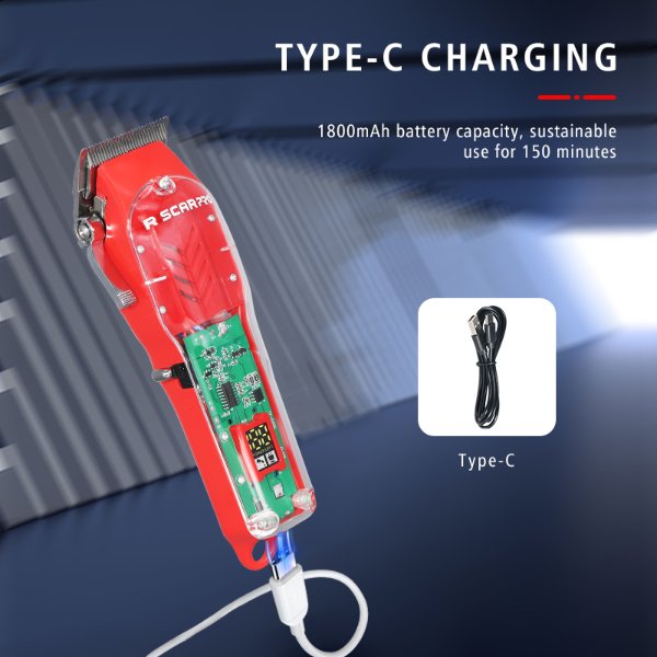 Tondeuse sans fil rechargeable – R SCARPRO RSP-168