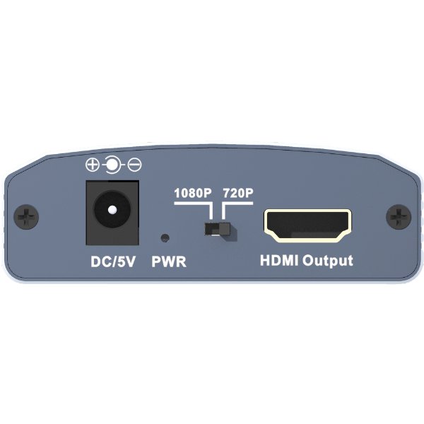 Convertisseur AV Vers HDMI+Audio – R SCAR RS-AVHD