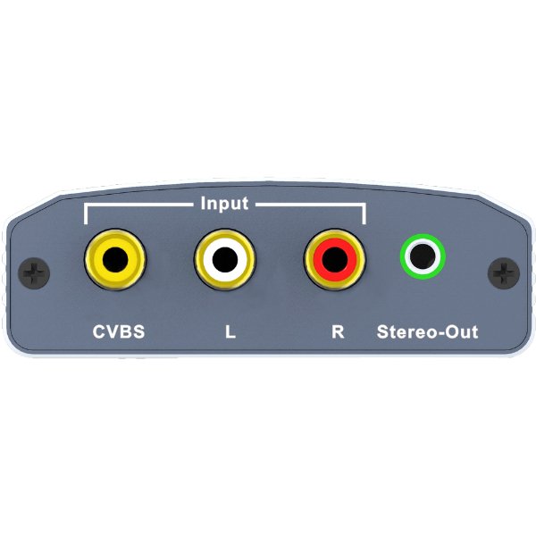 Convertisseur AV Vers HDMI+Audio – R SCAR RS-AVHD