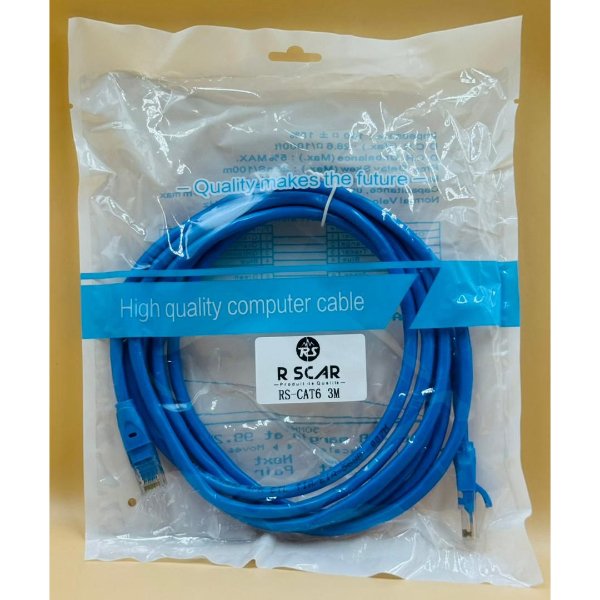 Cable FTP CAT6 RJ45 3M – R SCAR RS-CAT63M
