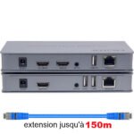 Extension KVM HDMI RJ45 | 150m – R SCAR RS-KVM150M