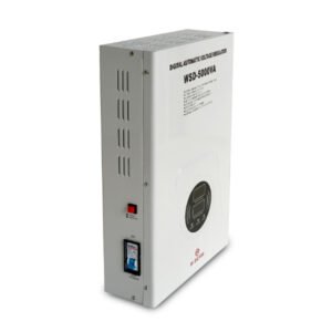 Régulateur de tension automatique mural 5000VA / 5KVA, avec fonction de dérivation – R SCAR WSD-5000VA