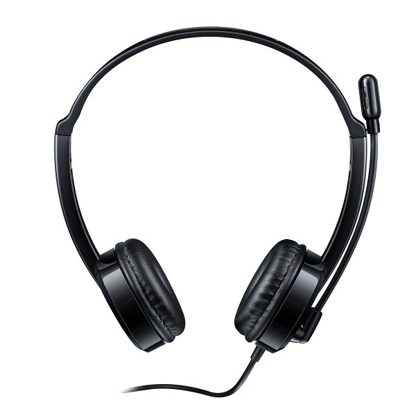 Casque Ordinateur Filaire Port USB – Rapoo H120 Noir
